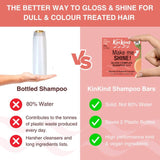 KinKind Make Me Shine Gloss shampoo bar 50g, UK version