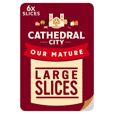 Cathedral City Mature Cheddar Cheese Slices 150g