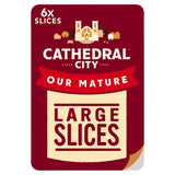 Cathedral City mature cheddar cheese slices 150g - British product