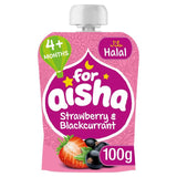 Strawberry and Blackcurrant Fruit Puree for Babies from 4 Months, 100g