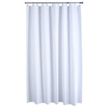 Aqualona white waffle shower curtain 180x180cm - British product