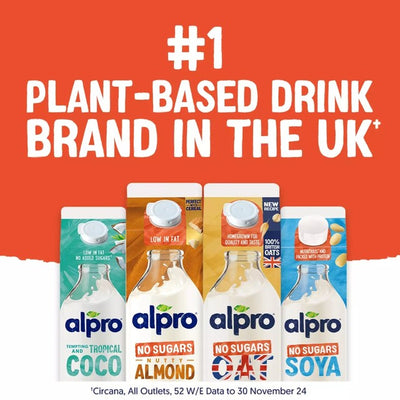 M&S Alpro Oat No Sugar Milk Alternative Drink 1L- Buy online at McGrocer