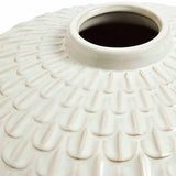 M&S medium white ceramic vase, imported from the UK