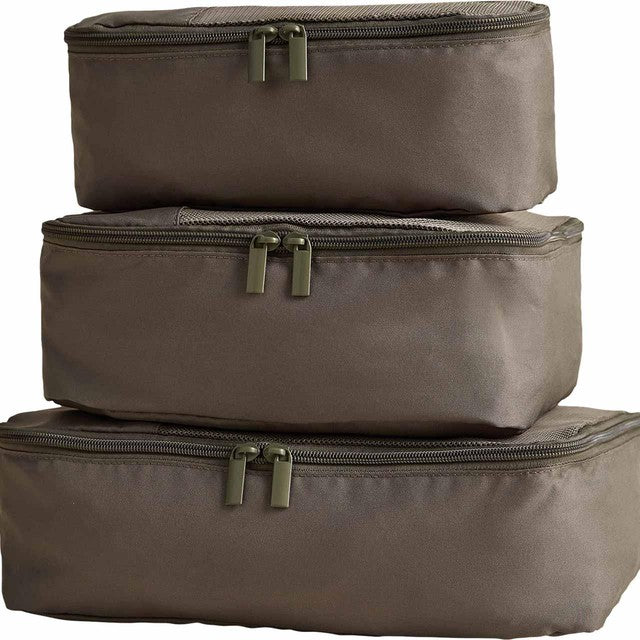 M&S packing cubes 3 pack khaki - British product