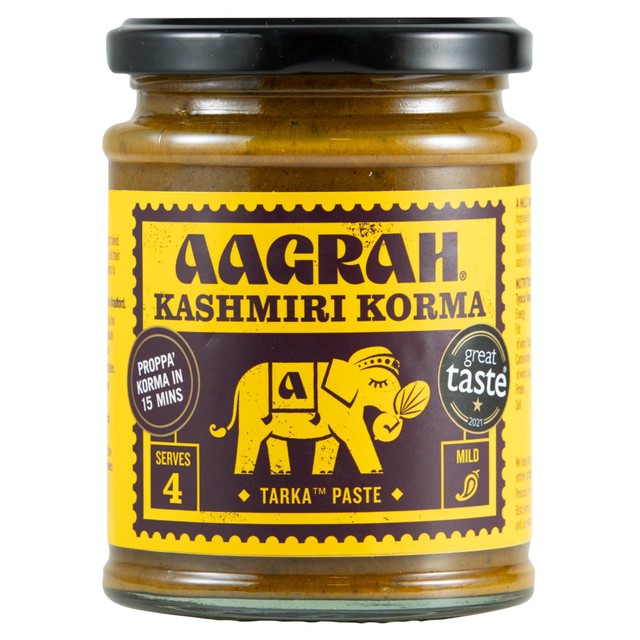Aagrah Kashmiri Korma Tarka curry paste - (British brand)