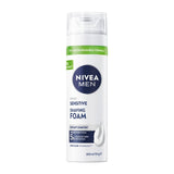 Nivea Sensitive Shaving Foam 200ml, imported from the UK