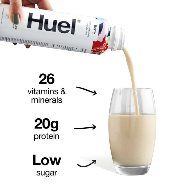 Huel Berry nutritional drink 500ml, UK version