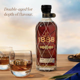 Brugal 1888 double aged Dominican rum 70cl - British product