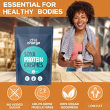 The Chia Charge soya protein crispies 500g - British product
