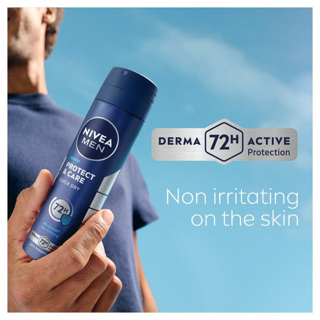 Nivea Men Protect & Care anti-perspirant deodorant spray 250ml, imported from the UK