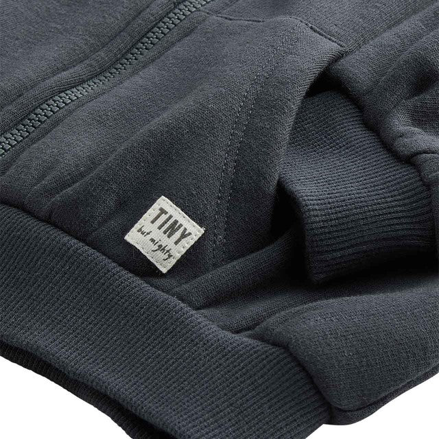 M&S baby hoodie charcoal 12-18 months, imported from the UK