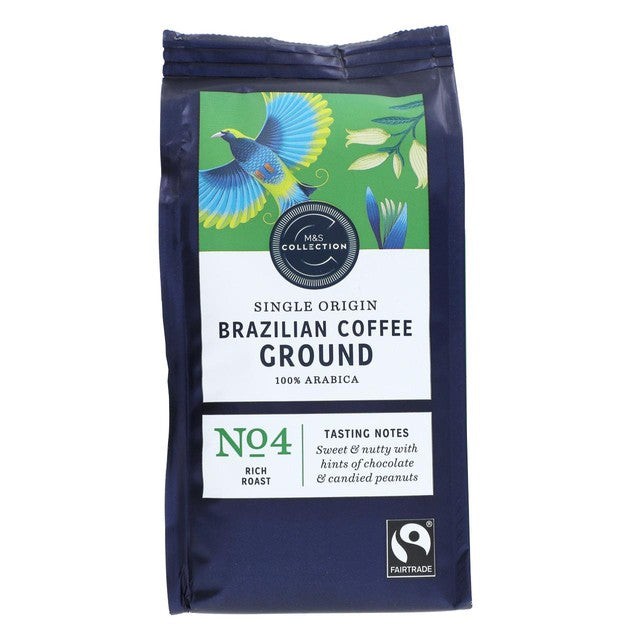 M&S Fairtrade Brazilian ground coffee 227g - British product