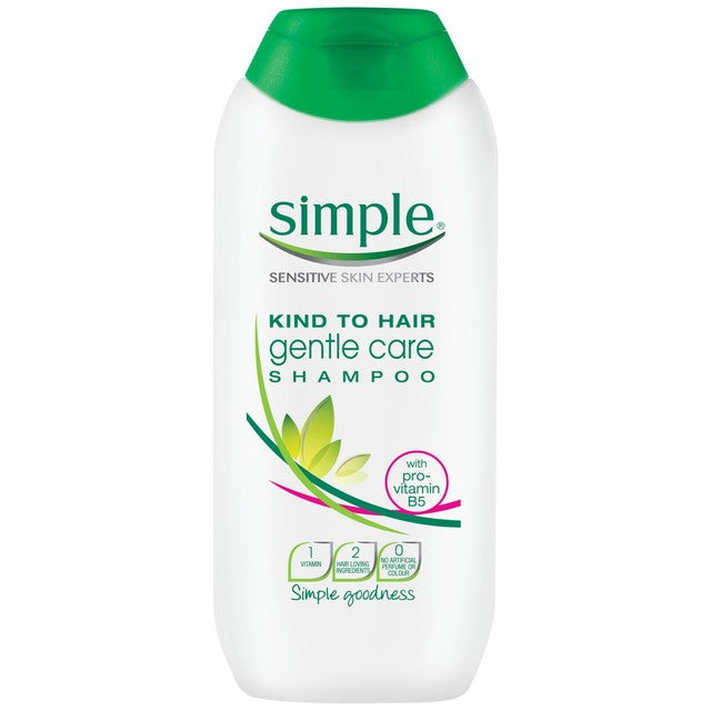 Simple Gentle Care Shampoo 200ml (British brand)