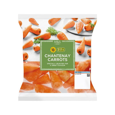 M&S Chantenay Karotten Tiefkühlgemüse 500g