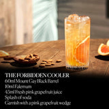 Mount Gay Black Barrel Double Cask Blend golden rum 70cl, imported from the UK