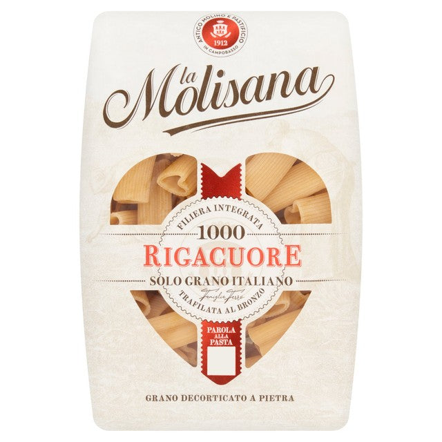 La Molisana dried pasta hearts variety 500 grams, UK version