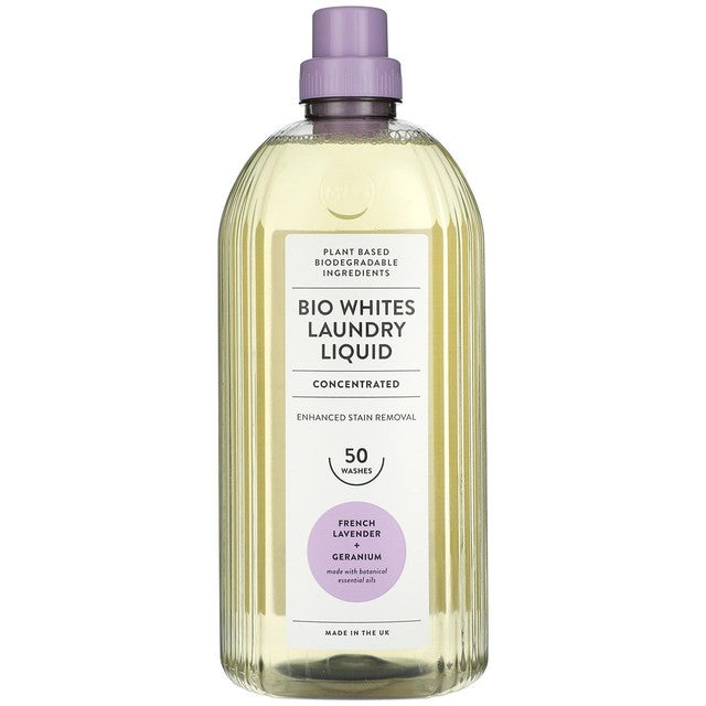 M&S bio laundry liquid French lavender geranium 1.5L, imported from the UK