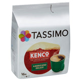 Tassimo Kenco Americano Decaf coffee pods 16 pods (British brand)