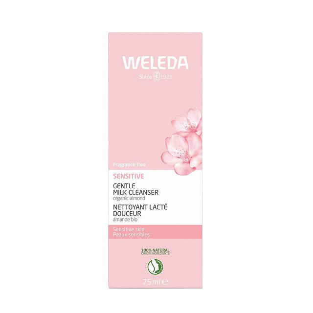 Weleda Sensitive Milk Cleanser Gentle Organic Almond 75ml (British brand)