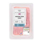 M&S wafer thin ham 125g, imported from the UK