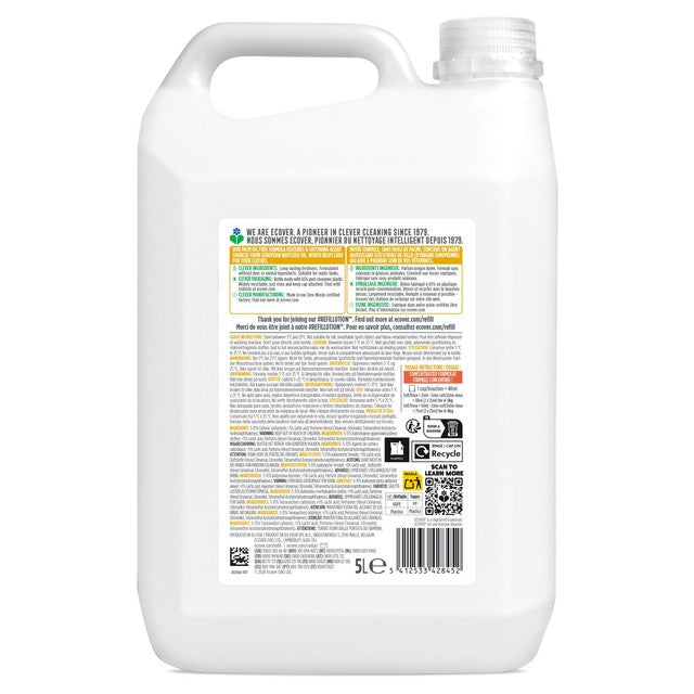 Ecover fabric softener gardenia vanilla 200 washes - British product