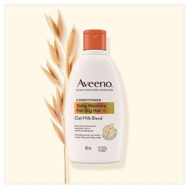 Aveeno scalp soothing oat milk conditioner for dry hair 300ml - British product
