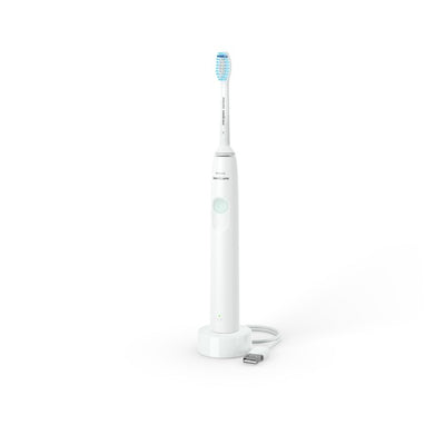 M&S Philips Sonicare Series 1100 White Mint Electric Toothbrush Sensitive- Buy online at McGrocer