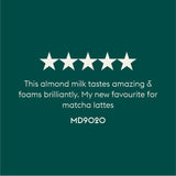 Plenish organic almond barista milk 1L, imported from the UK