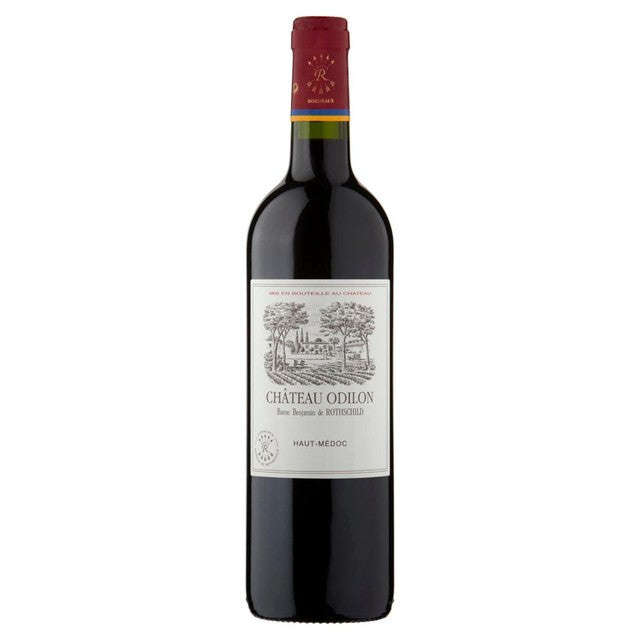 Lafite Chateau Odilon Haut-Medoc Bordeaux red wine 75cl - British product