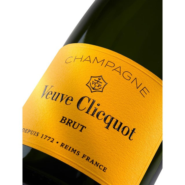 Veuve Clicquot Yellow Label Brut Champagne 37.5cl half bottle, imported from the UK