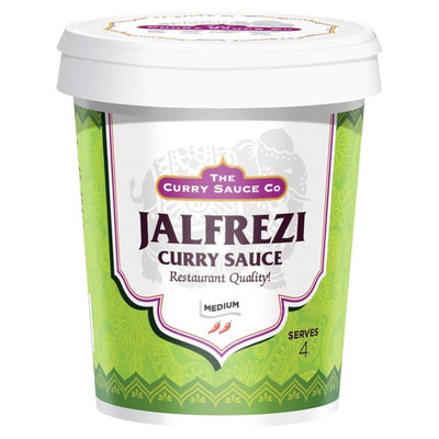 The Curry Sauce Co. Jalfrezi mittlere indische Currysauce 475g