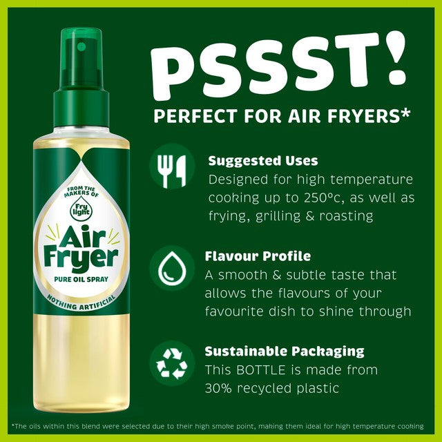 Frylight air fryer pure oil spray bottle, imported from the UK
