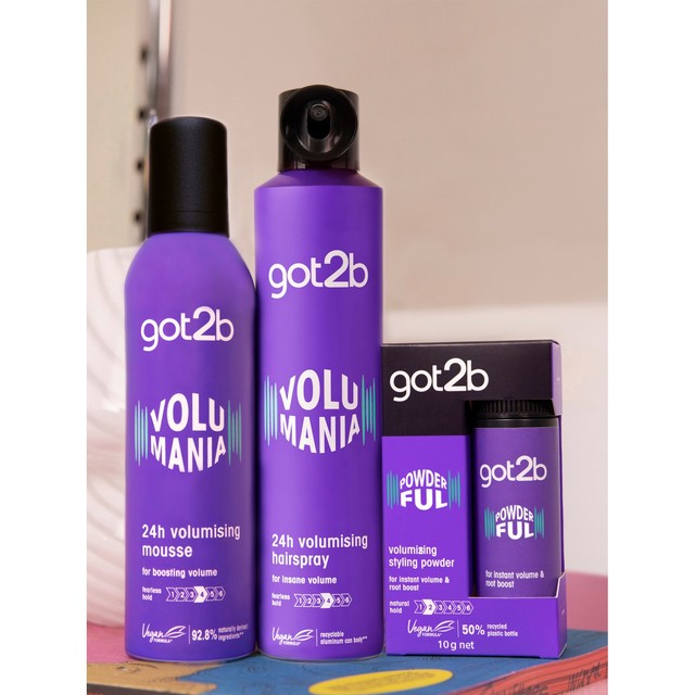 Got2b Volumania hairspray 300ml, UK version