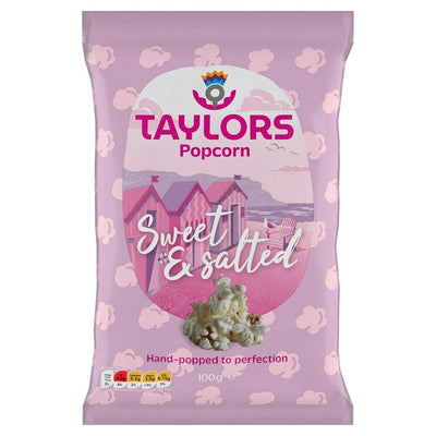 Sainsburys Taylors Sweet Salted Popcorn 100g- Buy online at McGrocer
