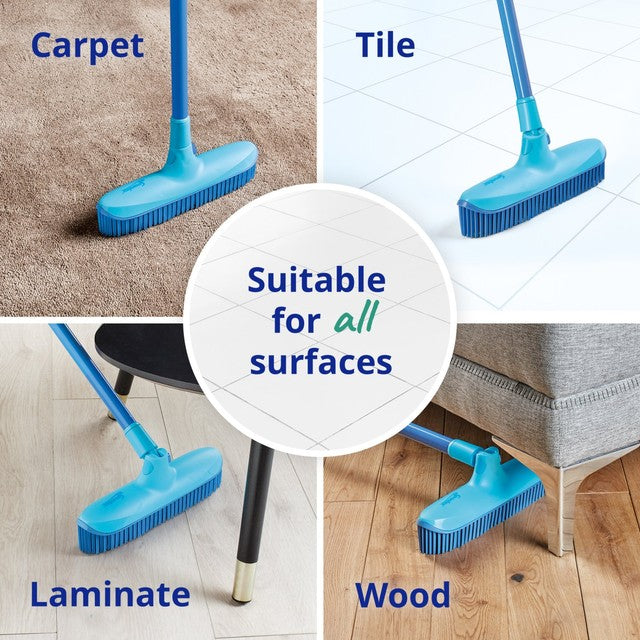 Spontex Catch & Clean broom and dustpan set (British brand)