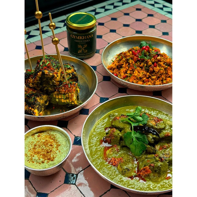 Gymkhana Green Tikka Marinade 190g glass jar, UK version