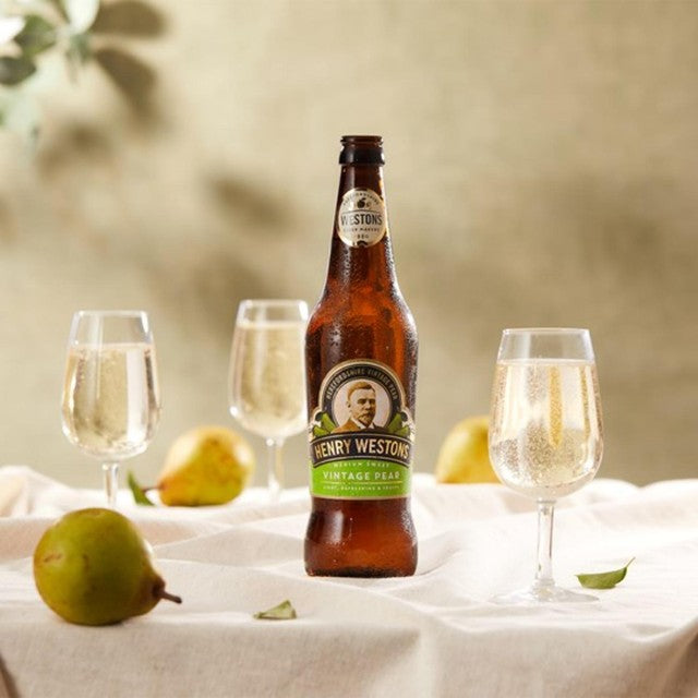 Henry Weston Vintage Pear cider 500ml, UK version