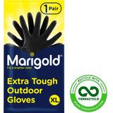 Marigold Outdoor Tough Rubber Gloves XL, imported from the UK