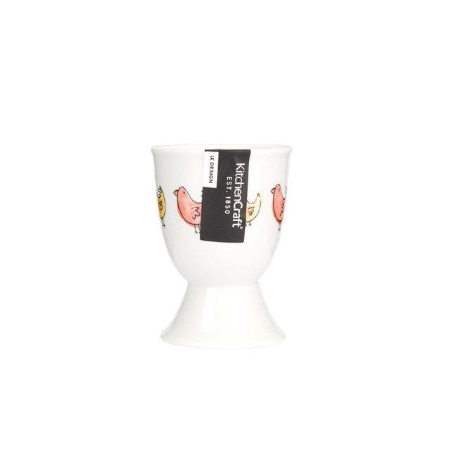 KitchenCraft porcelain chicks egg cup, UK version