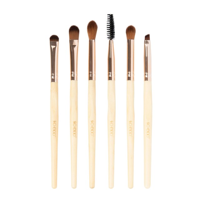 So Eco eye and brow makeup brush set (British brand)