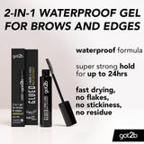 Got2b Glued for Brows & Edges waterproof hair gel 16ml, UK version