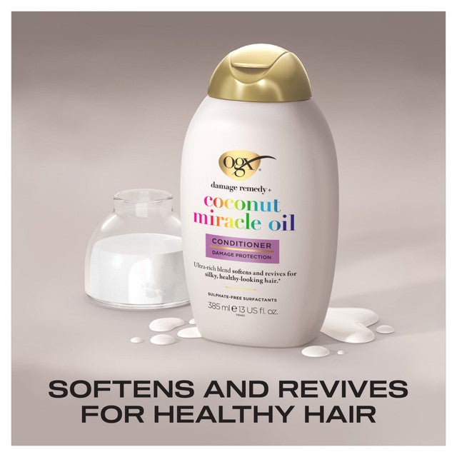 Ogx Damage Remedy coconut oil conditioner 385ml (British brand)