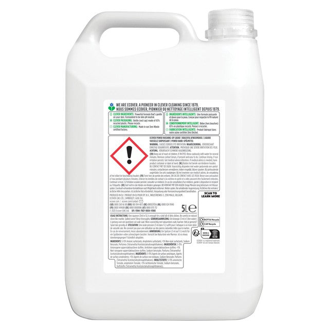 Ecover Power washing up liquid bergamot sage (British brand)