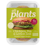 Plants chickpea veggie burger 2 x 180g - British product
