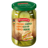 Hengstenberg Sandwich Gherkins Sliced 330g, UK version