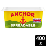 Anchor spreadable butter blend with rapeseed oil 400g - British product
