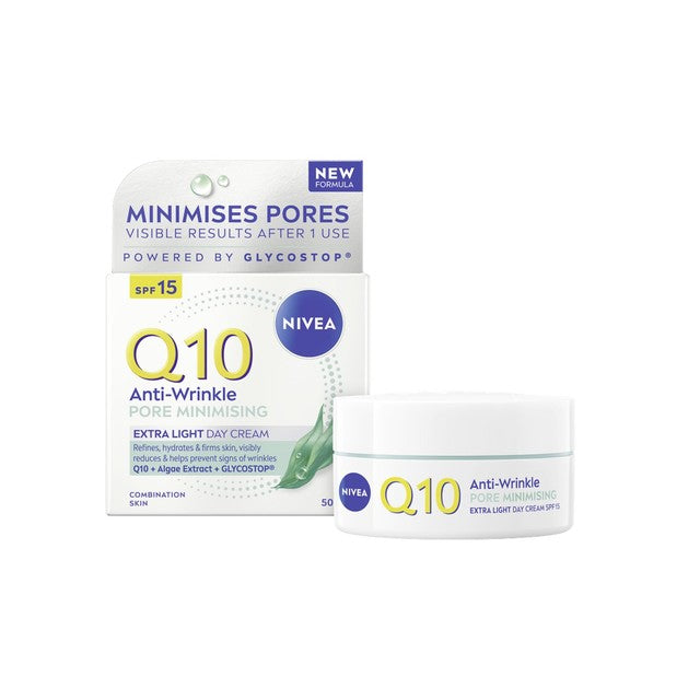 Nivea Q10 Anti-Wrinkle Day Cream 50ml, imported from the UK