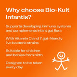 Bio-Kult Infantis Probiotic Powder 7 Strains Vitamin C 16 Sachets - British product
