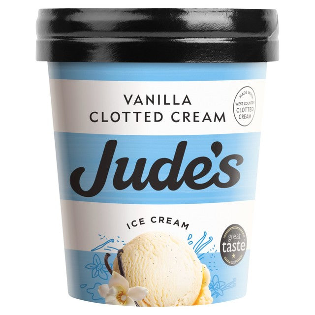 Jude's Vanille Clotted Cream Eis 460ml, UK-Version