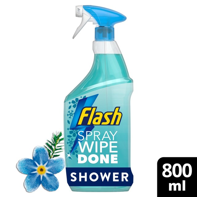 Flash Alpine Fresh Shower Cleaning Spray 800ml - British product
